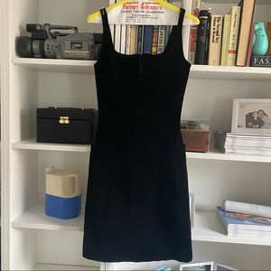Vintage Mugler Velvet Dress